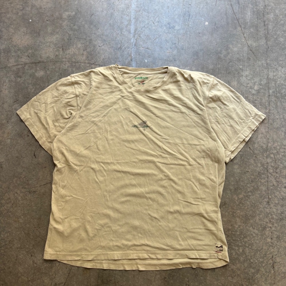 Gramicci‎ Tan Fish Shirt Size XXL